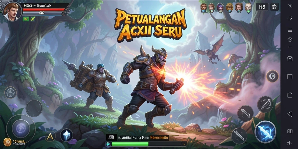 Tampilan seru aksi gameplay H89 dengan grafis menawan.