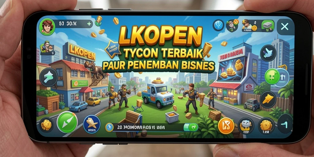 Tampilan menarik dari gameplay LKOPEN yang penuh strategi.